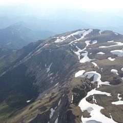 Flugwegposition um 15:36:58: Aufgenommen in der Nähe von Veitsch, Österreich in 2248 Meter
